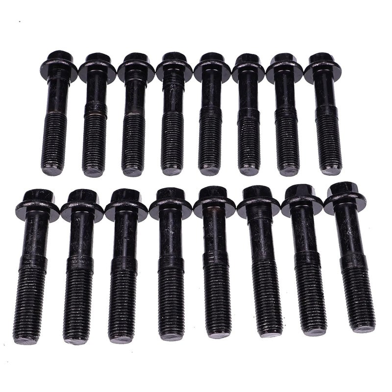 YIHETOP 16PCS Engine Connecting Rod Bolt 06508504AA 6508504AA Compatible for 1998-2010 Dodge Durango Dakota Ram 1500 Jeep Grand Cherokee Liberty - Image 2